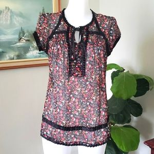 Floral Lace Blouse